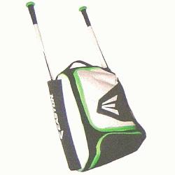 200P Bag 20 x 13 x 9 (White-Neon Green) : Frontal access with inner sh